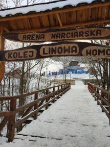 Zakątek Homole v zime