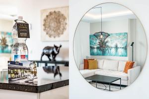 Posedenie v ubytovaní RDM9- Modern family apartment in Riviera del Mar