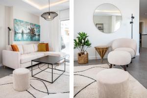 Posedenie v ubytovaní RDM9- Modern family apartment in Riviera del Mar