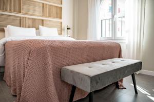 Posteľ alebo postele v izbe v ubytovaní RDM9- Modern family apartment in Riviera del Mar