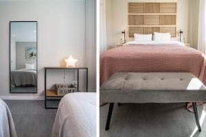 Posteľ alebo postele v izbe v ubytovaní RDM9- Modern family apartment in Riviera del Mar