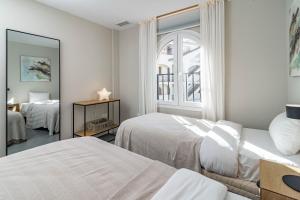 Posteľ alebo postele v izbe v ubytovaní RDM9- Modern family apartment in Riviera del Mar