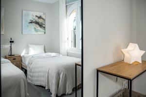 Posteľ alebo postele v izbe v ubytovaní RDM9- Modern family apartment in Riviera del Mar