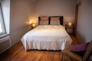Katil atau katil-katil dalam bilik di 2 Gites au coeur de Bergues
