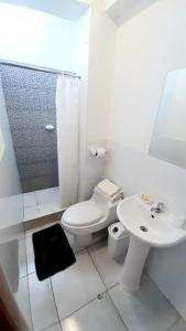 Vannituba majutusasutuses Majhu Hostal