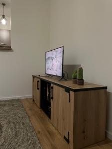 Apartman Ajs tesisinde bir televizyon ve/veya eğlence merkezi