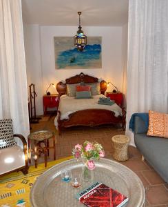 Posezení v ubytování Casa Amigos - La Viña
