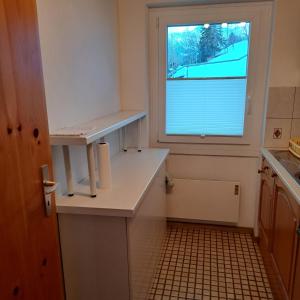 Kuchyň nebo kuchyňský kout v ubytování Chalet Waldrand