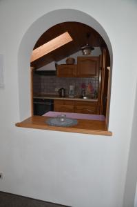 Kuchyň nebo kuchyňský kout v ubytování Ferienwohnung Steinhauser + 24 fotografií