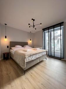 Postel nebo postele na pokoji v ubytování VISLA Apartments 1