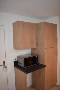 Kuchnia lub aneks kuchenny w obiekcie Le Saint Pierre en Baie Appt 3-4 pers parking privé