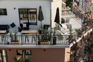 Balkon lub taras w obiekcie Clyde Athens by Nin&Bau