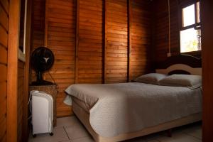 Cama o camas de una habitación en Chale Namaste 3