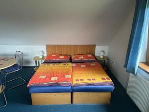 Postel nebo postele na pokoji v ubytování Apartment Hanny