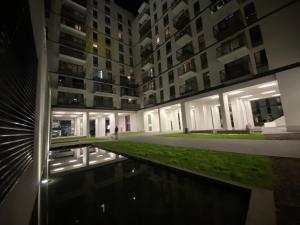Budova, v ktorej sa apartmán nachádza