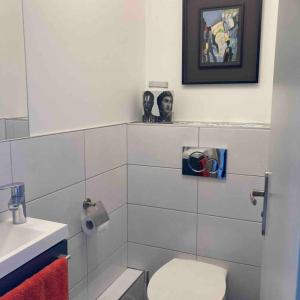 Kúpeľňa v ubytovaní Appartement standing vue Mer