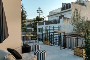 Balkón nebo terasa v ubytování Clyde Athens by Nin&Bau
