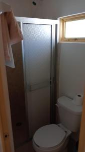 Koupelna v ubytování Hotel Rocio