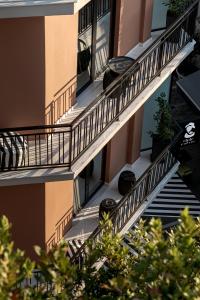 Balkon lub taras w obiekcie Clyde Athens by Nin&Bau