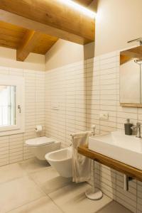 Koupelna v ubytování B&B Casa Pralunghi