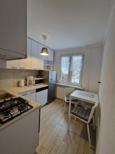 Kuchyňa alebo kuchynka v ubytovaní Apartament Górska Panorama