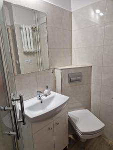 Kúpeľňa v ubytovaní Apartament Górska Panorama + 19 fotografií
