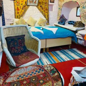 Voodi või voodid majutusasutuse Shiva Guest House toas