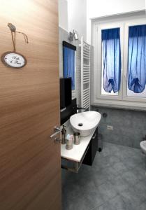 Koupelna v ubytování B&B Il Rosso e il Blu