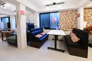 Posezení v ubytování 無料wi-fi JING HOUSE 秋葉原 電動自転車レンタル