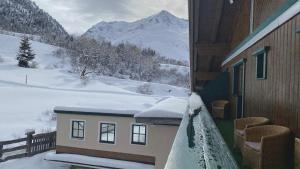 Pension Alpin during the winter