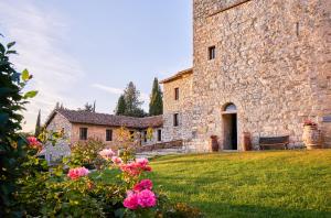 Zahrada ubytování Castello Di Tornano Wine Relais
