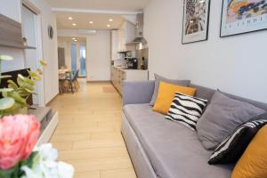 Posezení v ubytování Casa vacanza Valentina - Downtown Bergamo