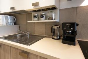 Kuchyň nebo kuchyňský kout v ubytování Casa vacanza Valentina - Downtown Bergamo