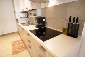 Kuchyň nebo kuchyňský kout v ubytování Casa vacanza Valentina - Downtown Bergamo