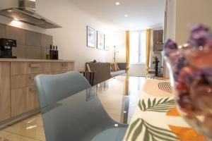 Kuchyň nebo kuchyňský kout v ubytování Casa vacanza Valentina - Downtown Bergamo