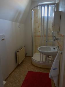 Ванная комната в Apartmán Vrchlabí