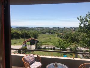 A balcony or terrace at great first floor appartment with view