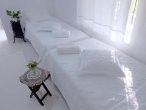 Postel nebo postele na pokoji v ubytování Anticlea II