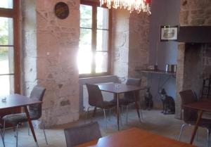 Χώρος καθιστικού στο Chambres d'Hôtes Le Pont