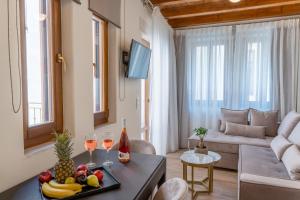A seating area at Casa Del Balsamo