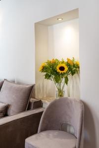 A seating area at Casa Del Balsamo