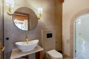 A bathroom at Casa Del Balsamo
