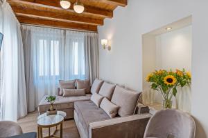 A seating area at Casa Del Balsamo