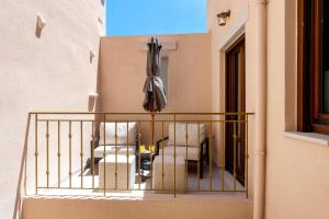 A balcony or terrace at Casa Del Balsamo