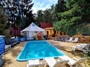 Piscina en o cerca de Ośrodek Wypoczynkowy Świderek