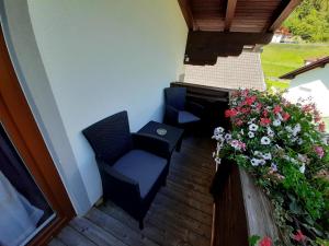 Posezení v ubytování Gästehaus Zwischenberger