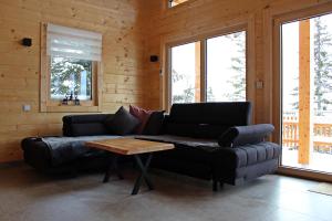 Istumisnurk majutusasutuses Sonnenblickhütte