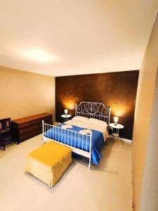 Posteľ alebo postele v izbe v ubytovaní TermeSele 'Al vico' Apartment Contursi Terme