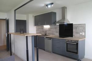 Kuchyňa alebo kuchynka v ubytovaní Location Ajaccio