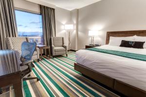 Postel nebo postele na pokoji v ubytování Hotel Blackfoot